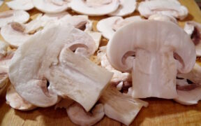 blanszowanie pieczarek